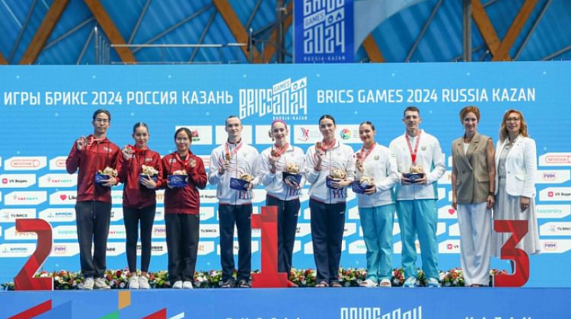 Russia, China, Belarus lead in first five days of BRICS Games