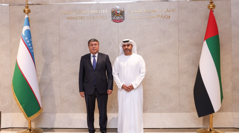UAE, Uzbek ministers of justice discuss enhancing cooperation