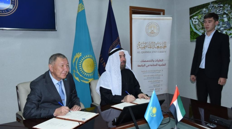 Al Qasimia University, Kazakhstan's Al-Farabi University strengthen academic ties