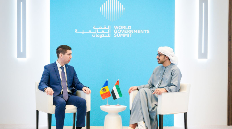 Abdullah bin Zayed, Moldovan FM discuss bilateral relations