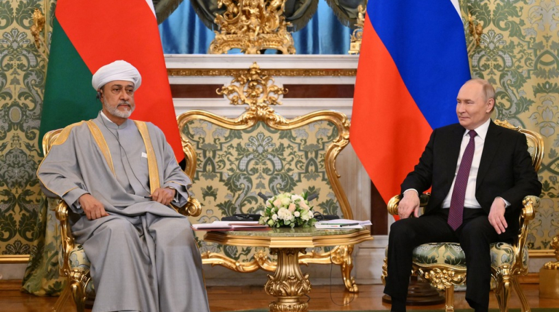 Sultan of Oman, Russian President discuss global developments