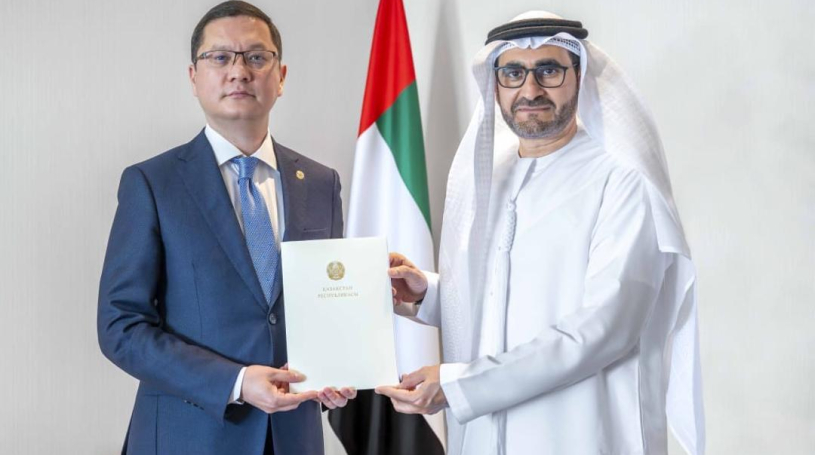 Ambassador of Kazakhstan Presented Copies of Credentials to the UAE Ministry of Foreign Affairs