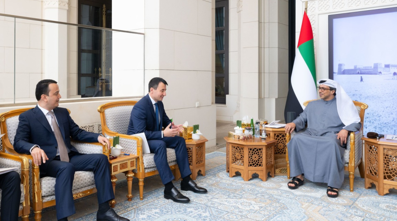 Мансур бин Заед принял вице-премьера Узбекистана