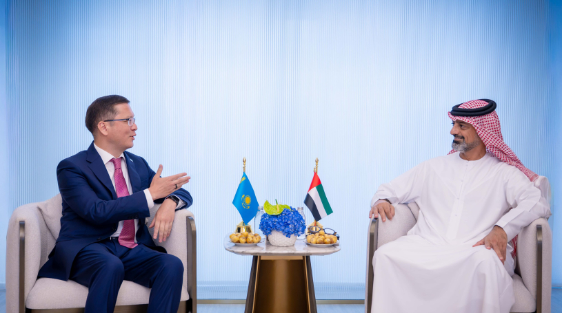 Ajman Crown Prince receives Ambassador of Kazakhstan