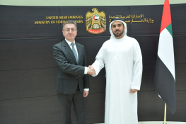 Deputy Director of MoFA’s Dubai Office receives credentials of Consul-General of Republic of Azerbaijan