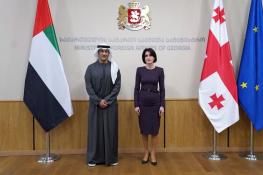Saeed Al Hajeri meets with Deputy Prime Minister, Minister of Foreign Affairs of Georgia