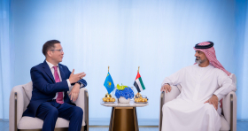 Ajman Crown Prince receives Ambassador of Kazakhstan
