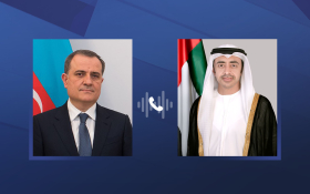 Abdullah bin Zayed, FM of Azerbaijan discuss enhancing bilateral relations over phone