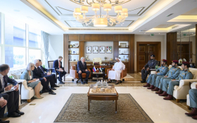 Saif bin Zayed meets with Russian Deputy Interior Minister