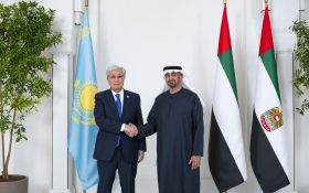 UAE President discusses bilateral relations, issues of shared interest with President of Kazakhstan