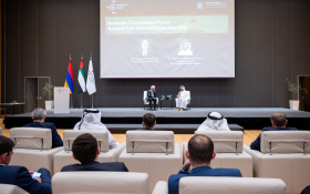 Anwar Gargash Diplomatic Academy hosts Armenian President