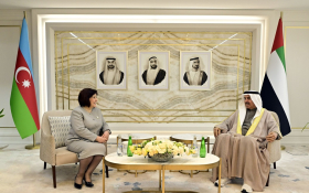Saqr Ghobash receives Azerbaijan National Assembly Speaker