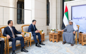 Mansour bin Zayed receives Uzbekistan’s Deputy Prime Minister