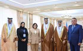 First Deputy Speaker of FNC meets Azerbaijani National Assembly Speaker in Baku